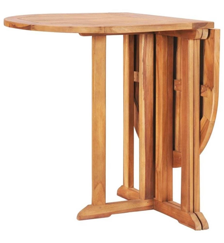 5-tlg. Garten-Essgruppe Klappbar Massivholz Teak