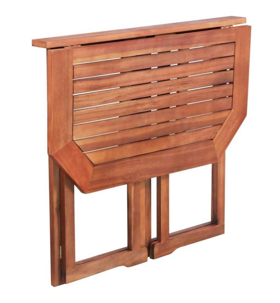 2-tlg. Bistro-Set Akazie Massivholz