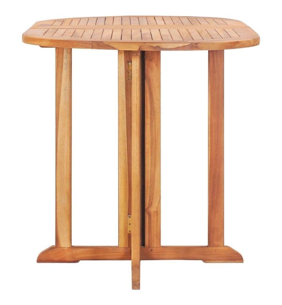 5-tlg. Garten-Essgruppe Klappbar Massivholz Teak