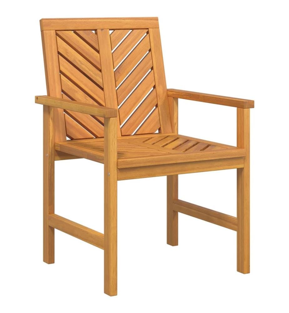vidaXL Chaise de salle à manger 8 pcs Naturel 62,5 x 59 x 89 cm