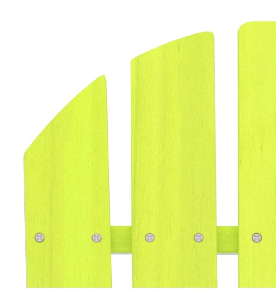 vidaXL Chaise de jardin Adirondack 2 places bois de sapin massif vert