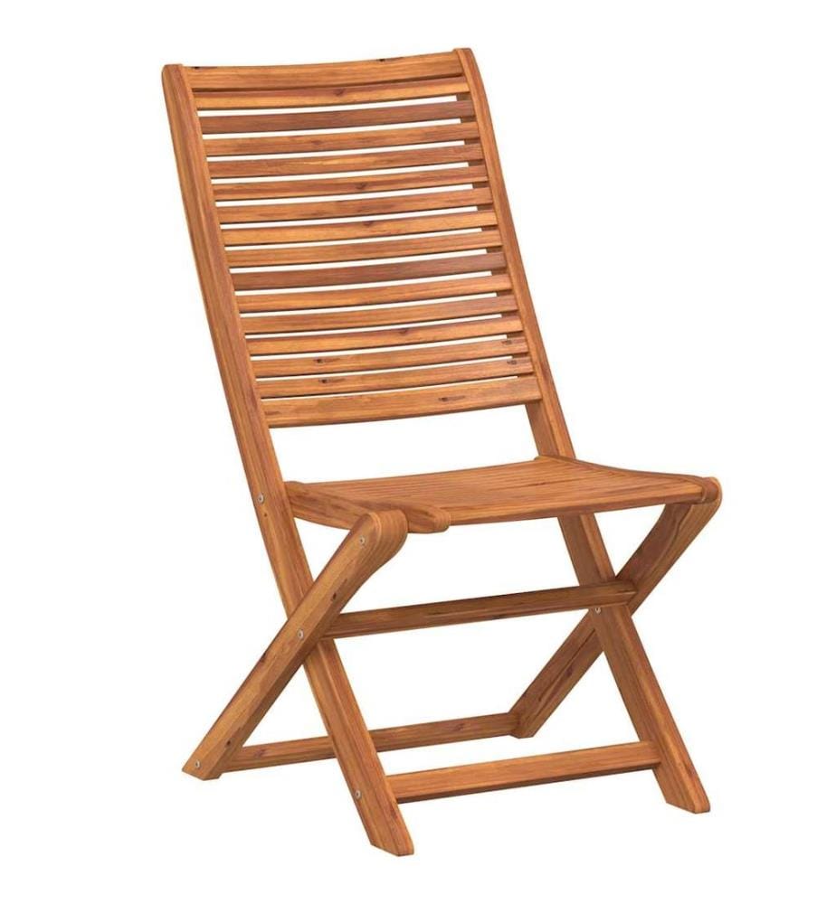 vidaXL Chaises de jardin pliantes lot de 8 51x66x95 cm bois d'acacia