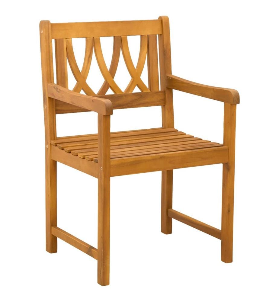vidaXL Banc extérieur 8 pcs Naturel 56 x 55,5 x 90 cm
