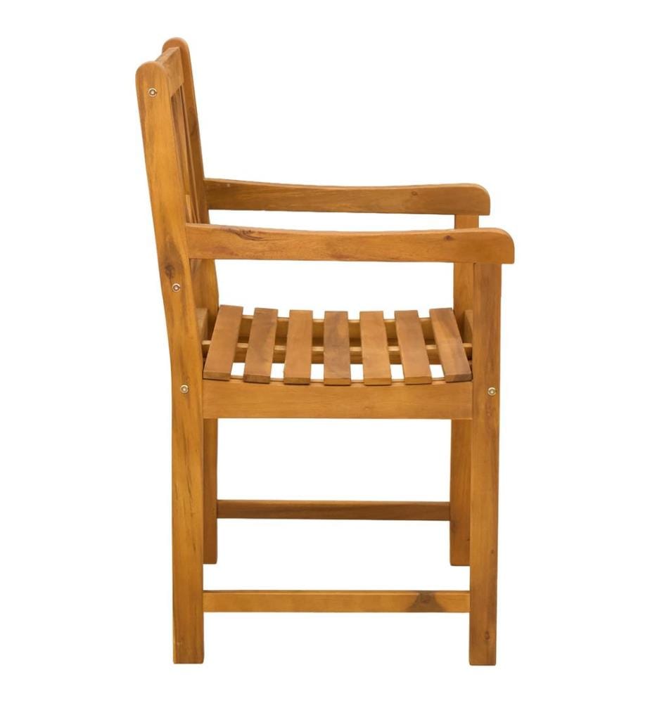 vidaXL Banc extérieur 8 pcs Naturel 56 x 55,5 x 90 cm