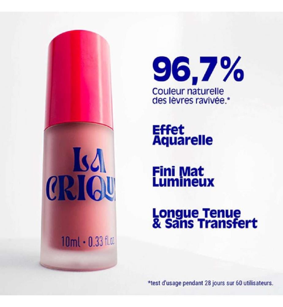 Lip Gloss Effet Eau Rose - 10 ml