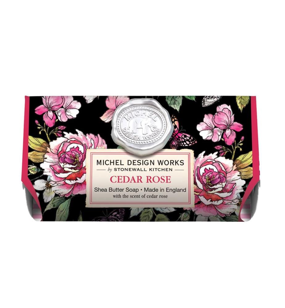 Zedernrose Grosse Badeseife Bar 246g