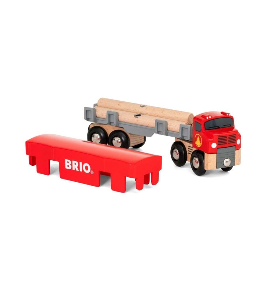 BRIO - BRIO - World Holztransporter mit Magnetladung