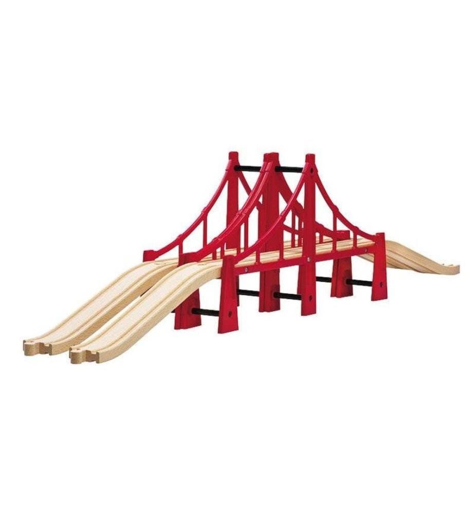 BRIO - Chemin de fer pont suspendu