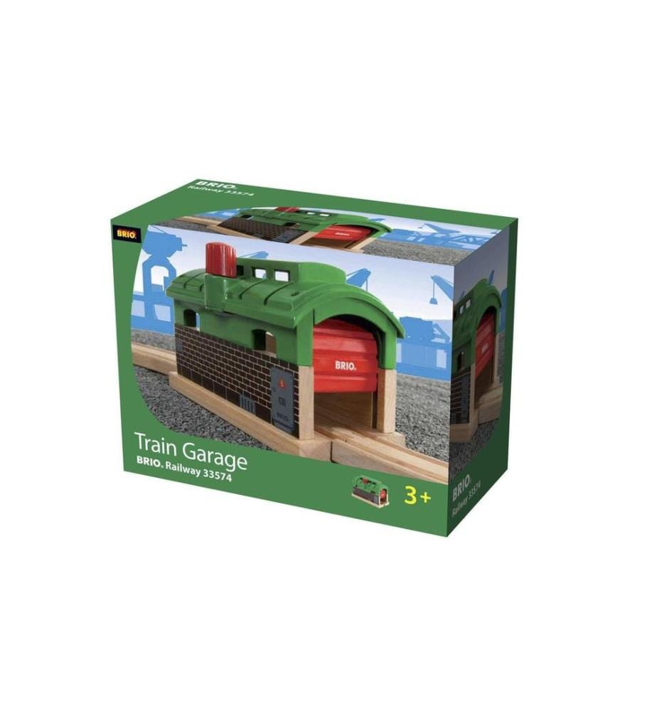 BRIO - Eisenbahn Lokschuppen mit Rolltor