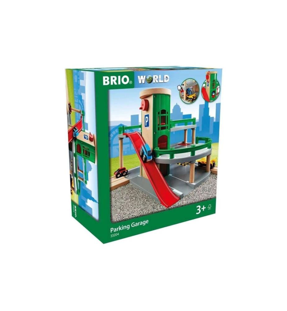 BRIO Parkhaus, Strassen, Schienen