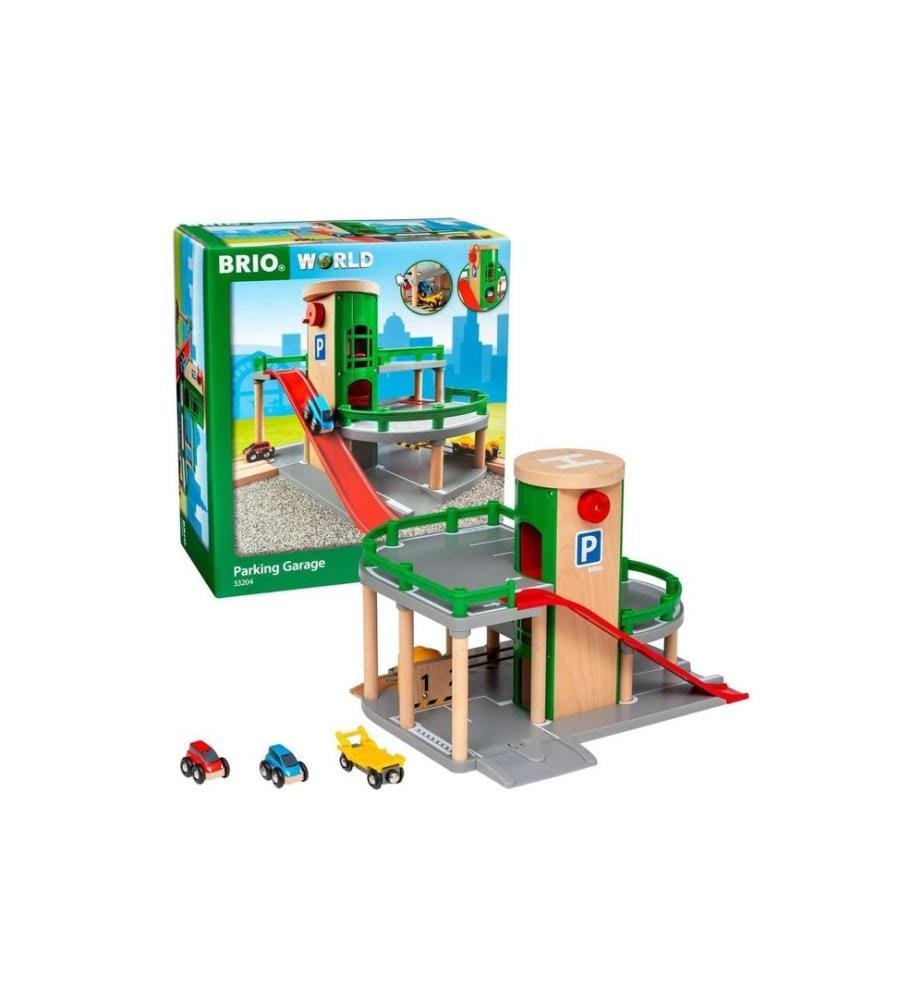 BRIO Parkhaus, Strassen, Schienen