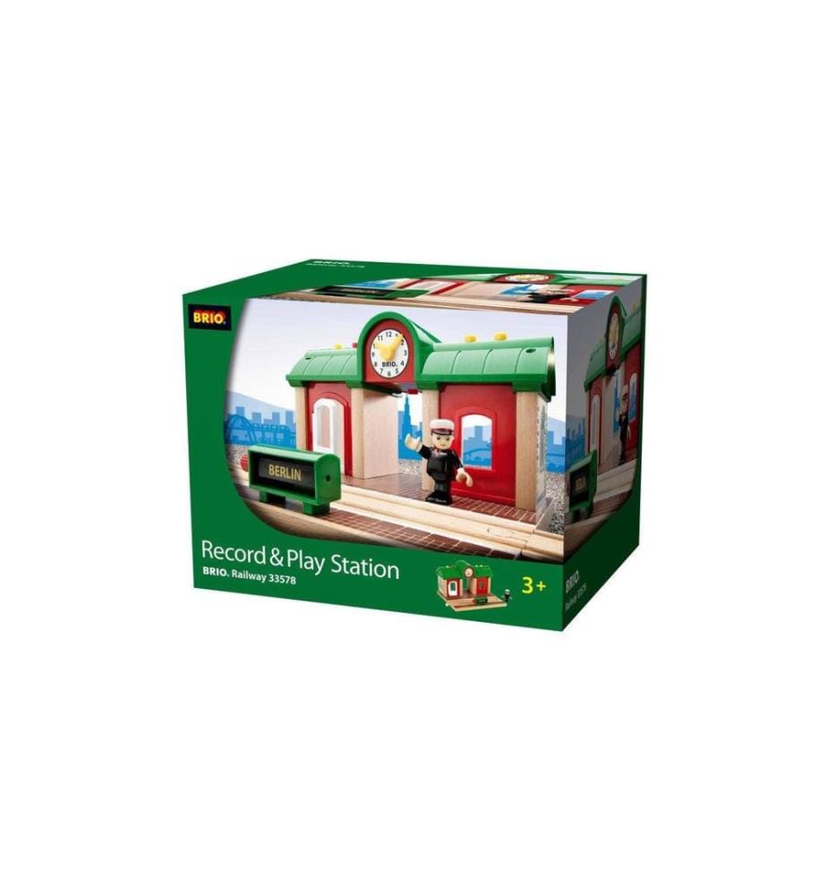 Gare parlante BRIO train