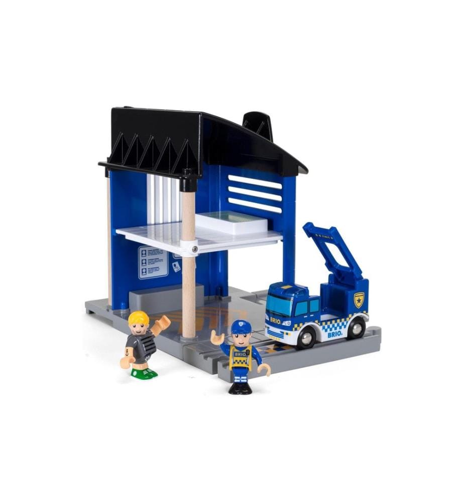 BRIO BRIO World Polizeistation mit Einsatzfahrzeug