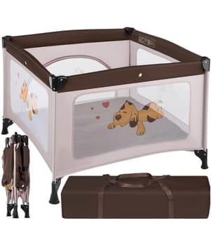 Box bambini Tommy Junior 105 x 105 x 78 cm - marrone