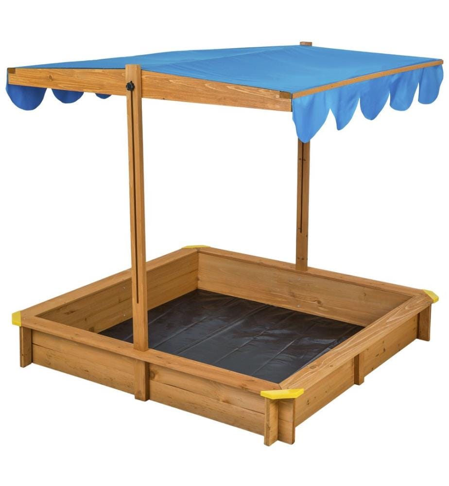 Sabbionaia Emilia con tetto regolabile 120 x 120 x 120 cm - blu