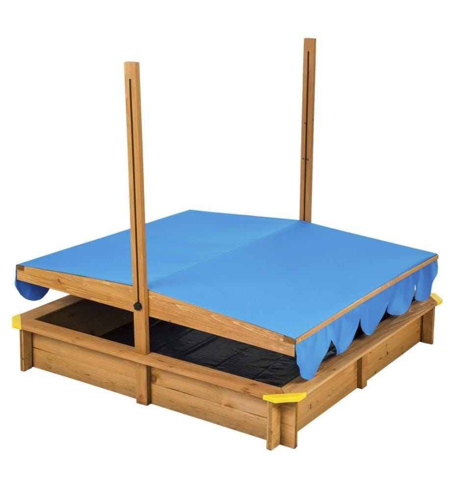 Sabbionaia Emilia con tetto regolabile 120 x 120 x 120 cm - blu