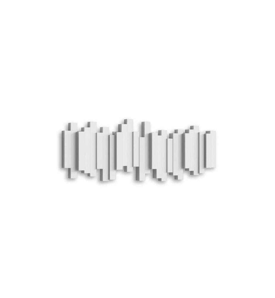 UMBRA - Portemanteau mural Sticks Blanc