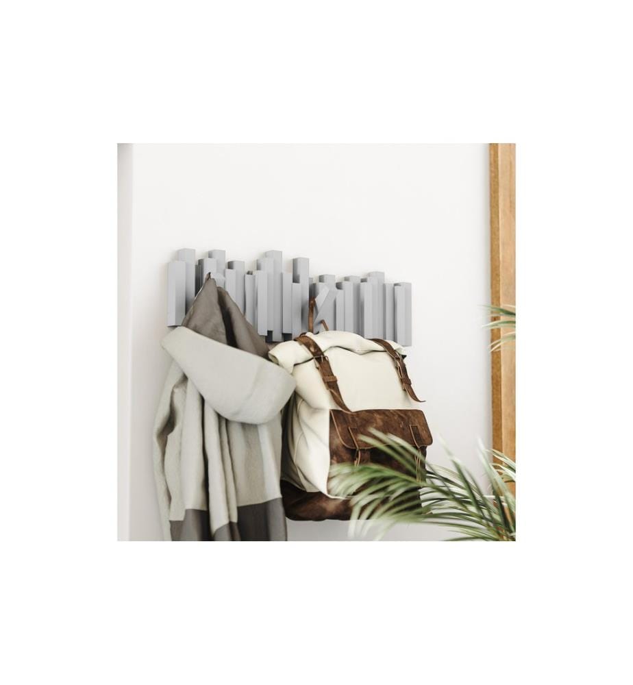 UMBRA - Wandgarderobe Sticks Grau