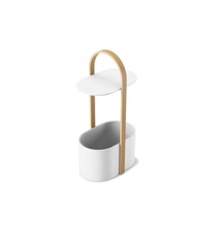 UMBRA - Table d'appoint Bellwood avec zone de stockage et passage de câbles