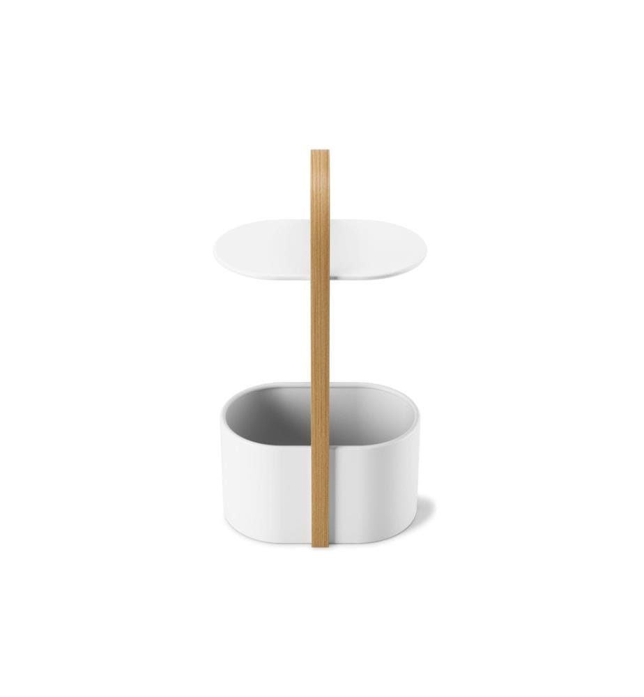 UMBRA - Table d'appoint Bellwood avec zone de stockage et passage de câbles