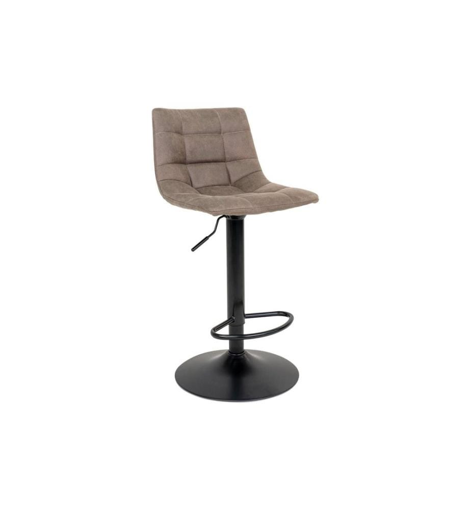 House Nordic - Barhocker Middelfart 2 Stück, 86 x 55 cm, Aschbraun/Schwarz