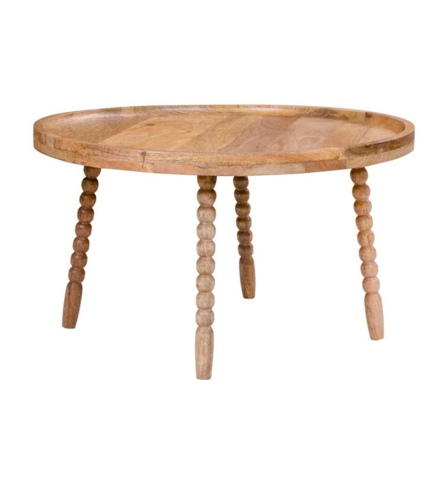 House Nordic - Table basse Jammu 60 x 35 cm, Nature