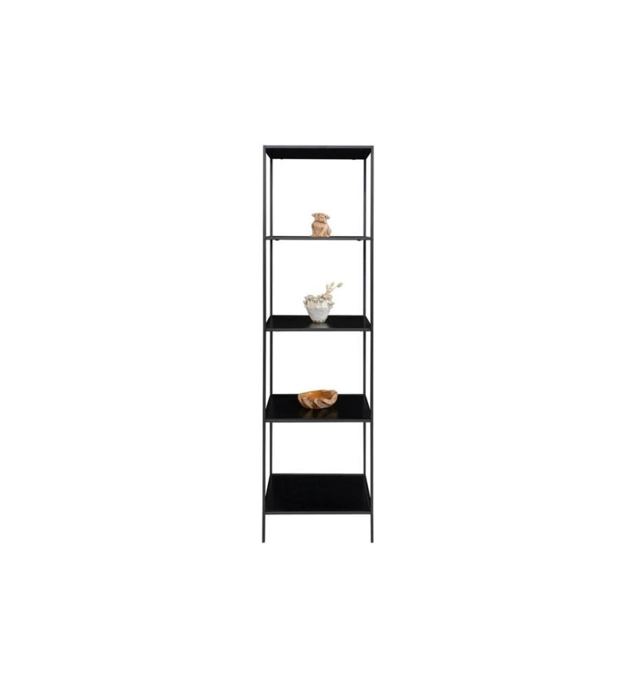 House Nordic - Regal Vita 170 x 51 cm, Schwarz