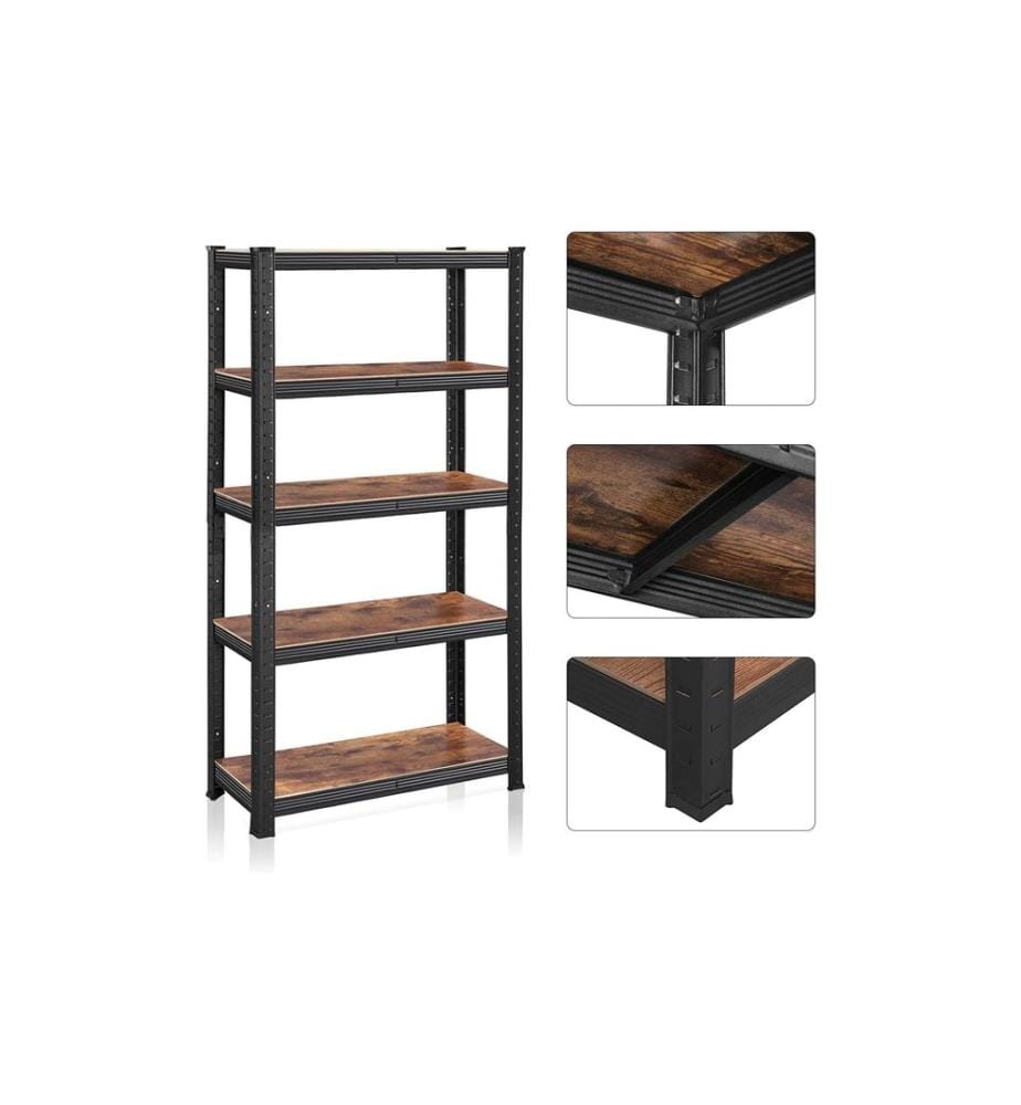 Songmics - Regal Industrial 150 x 75 cm, MDF