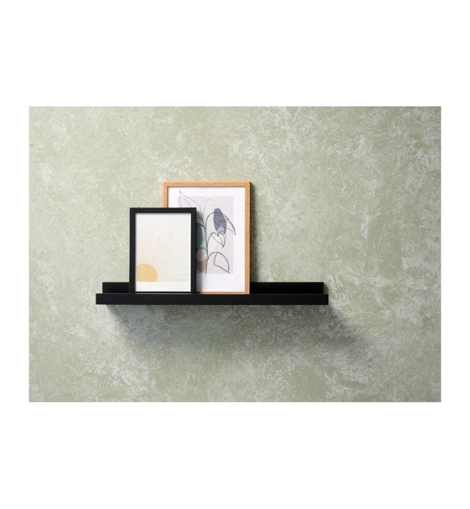 Schou - Wandregal Galerie 50 x 10 x 4.5 cm, Schwarz