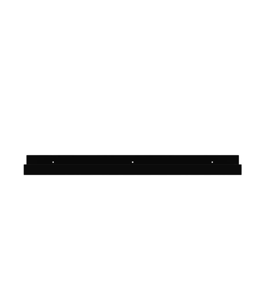 Schou - Wandregal Galerie 50 x 10 x 4.5 cm, Schwarz
