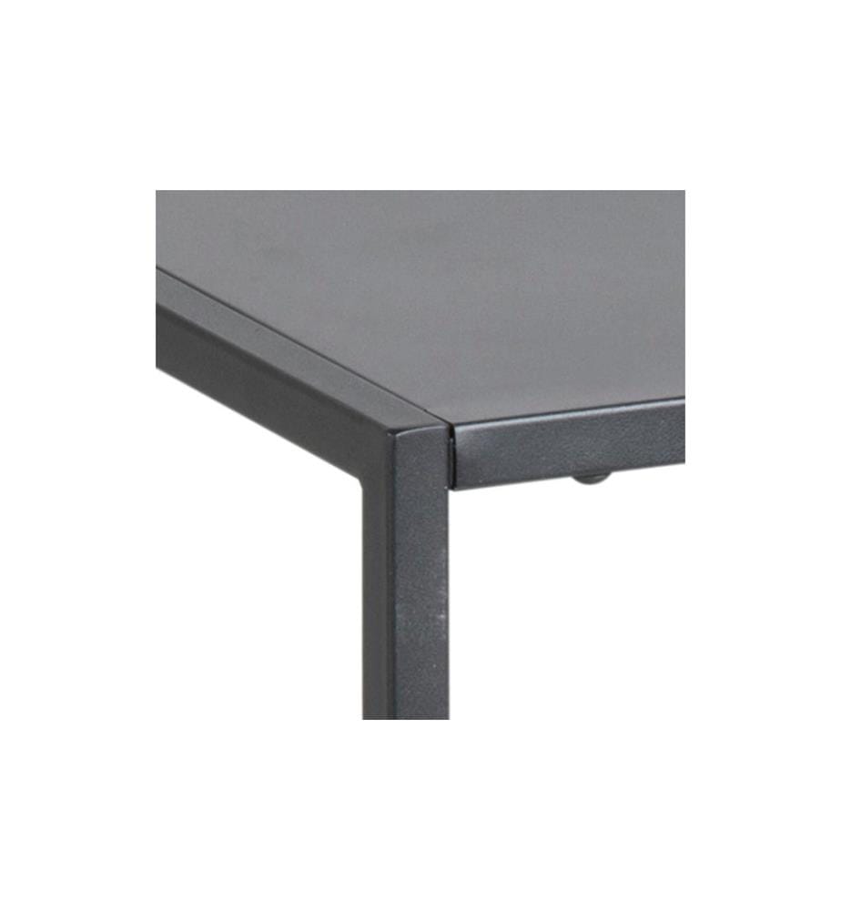 AC Design - Beistelltisch Newton 45 x 40 x 50,5 cm, Schwarz