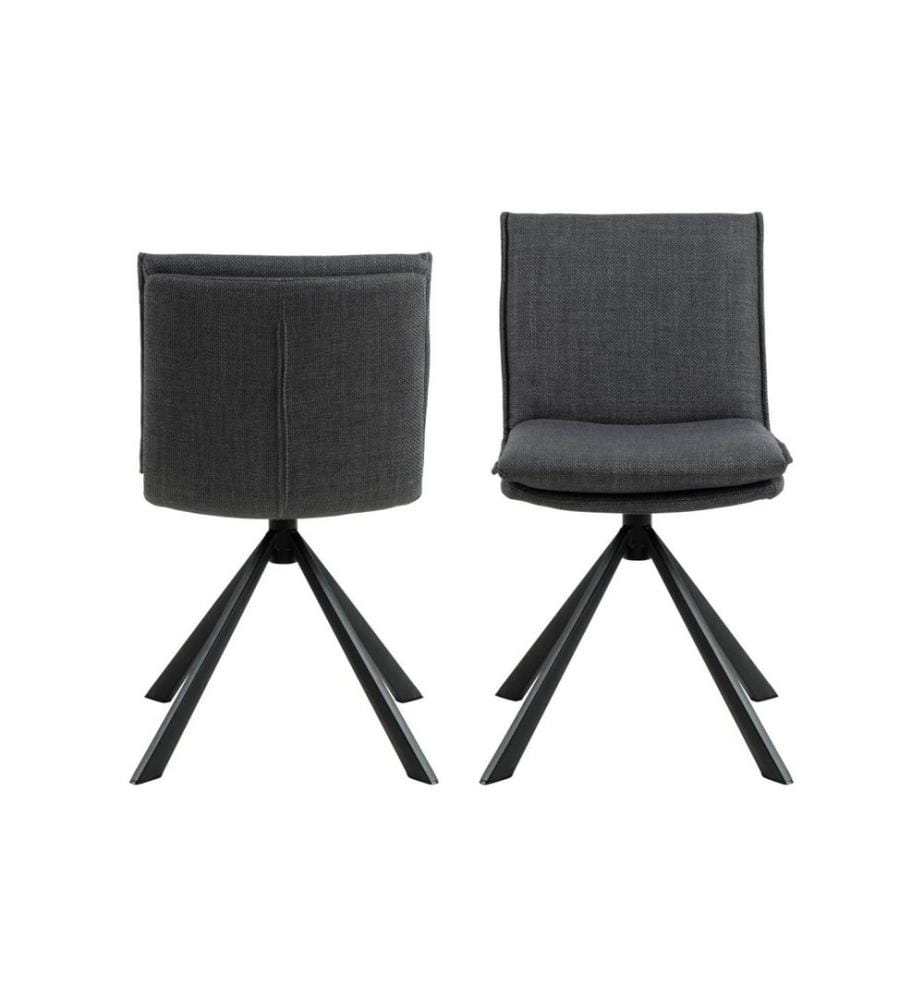 AC Design - Stuhl Flynn Dunkelgrau