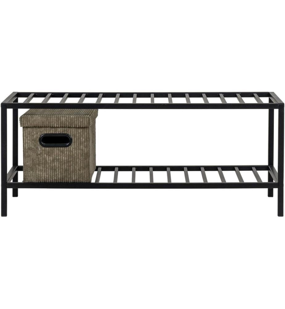 House Nordic - Schuhregal Vita 79 x 34 cm, Schwarz