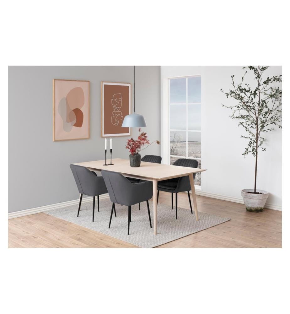 AC Design - Stuhl Emilia Dunkelgrau