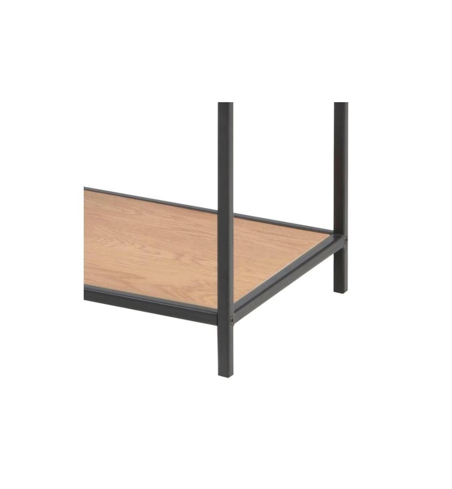 AC Design - Regal Seaford 77 x 35 x 114 cm, Nature/Schwarz