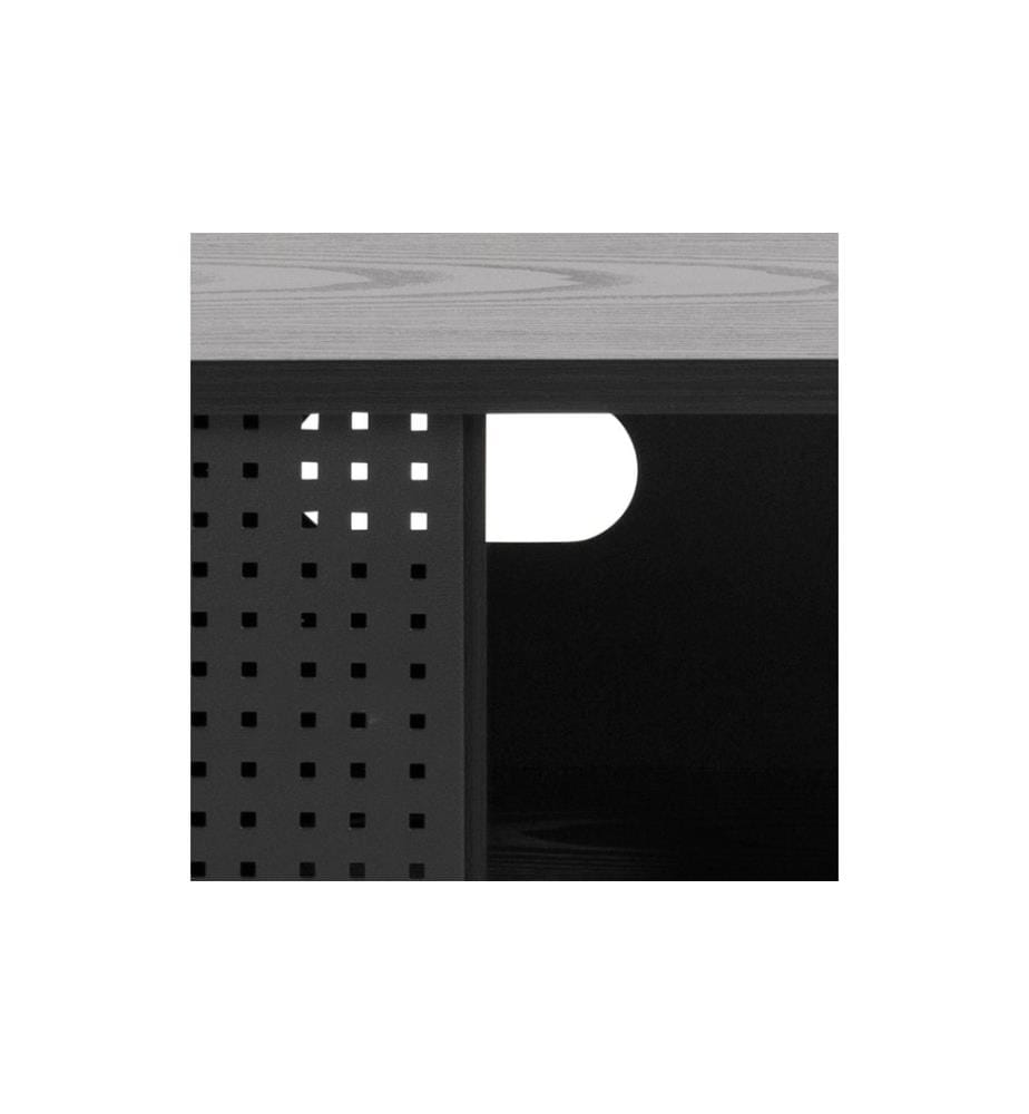AC Design - TV-Möbel Angus 140 x 40 x 44.5 cm, Schwarz