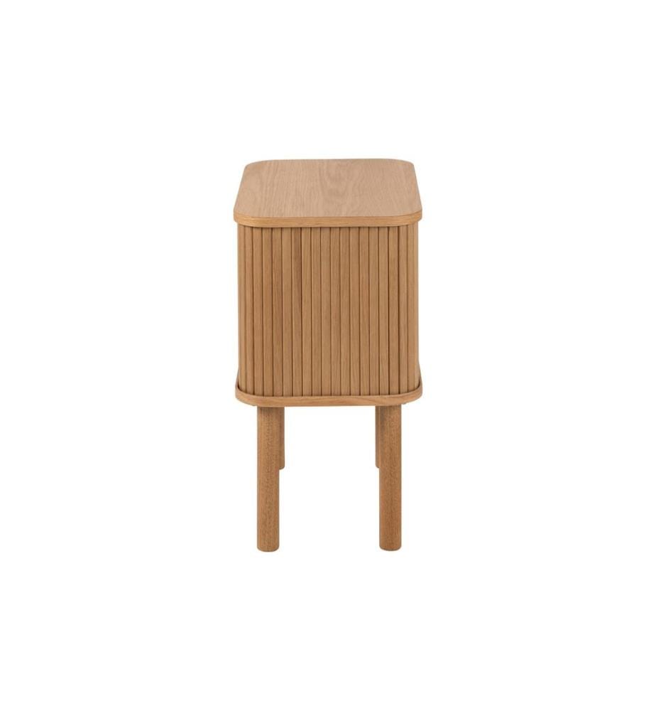 AC Design - Table de nuit Langley 45 cm x 60 cm, Nature