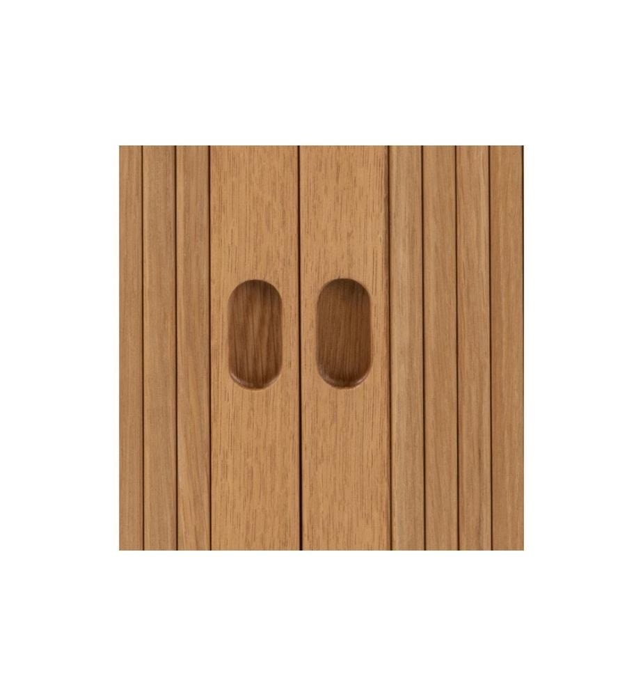 AC Design - Table de nuit Langley 45 cm x 60 cm, Nature
