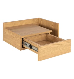 AC Design - Nachttisch Ashlan 40 cm x 16.5 cm, Nature
