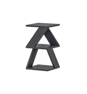Woody Fashion - Beistelltisch Albeni 30 x 50 x 30 cm, Anthrazit