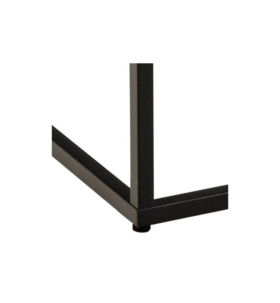 AC Design - Table d'appoint Barossa 40 x 40 x 45 cm, Noir
