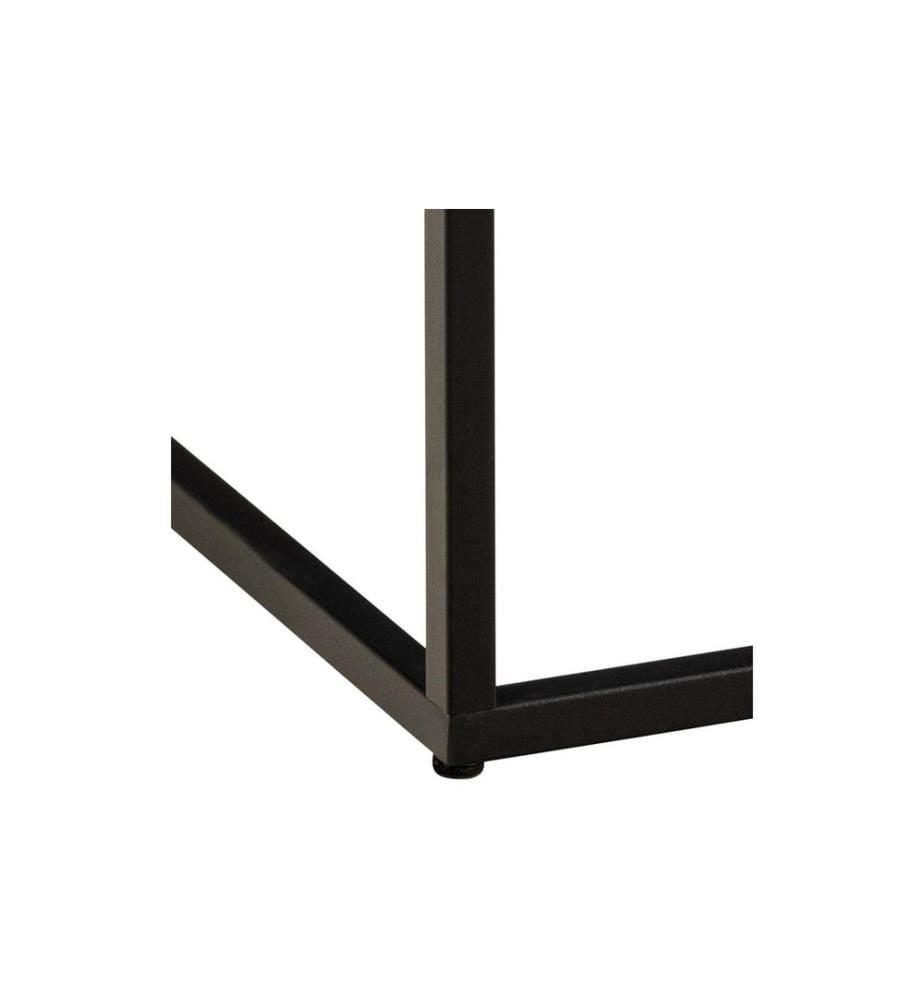 AC Design - Table basse Barossa 60 x 60 x 45 cm, Noir