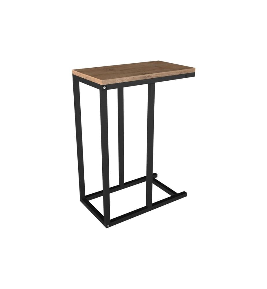 VCM - Table d'appoint Insasi 45.7 x 63.2 cm,  Chêne miel