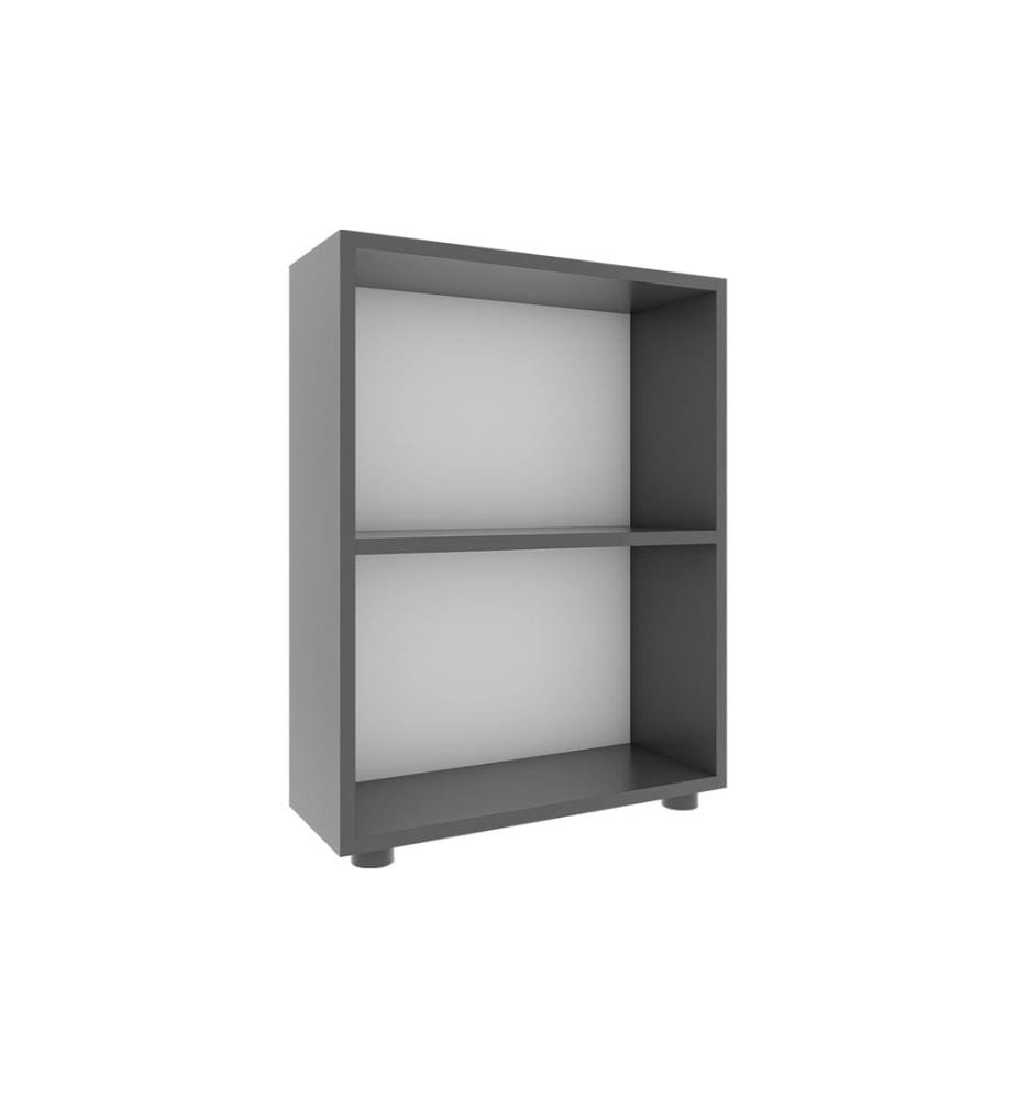 VCM - Regal Bulas 2-fach 72 x 55 cm, Anthrazit