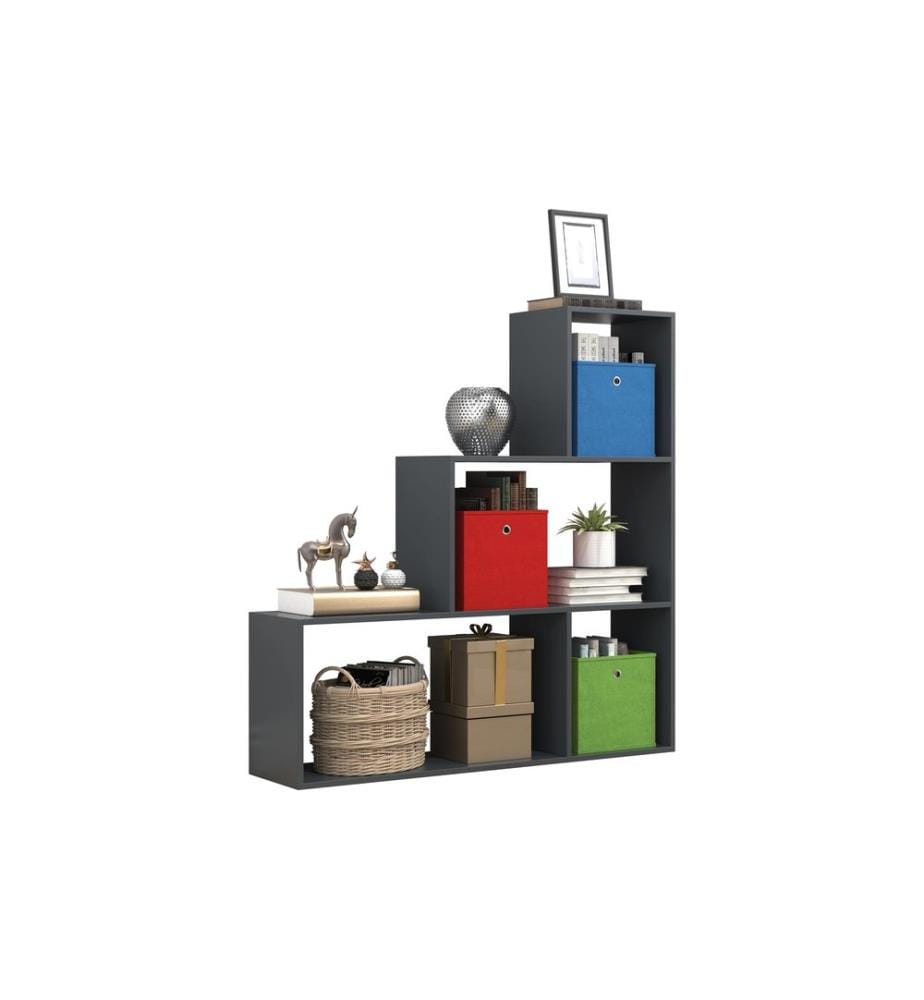VCM - Regal Dubila M 117 x 123 cm, Anthrazit