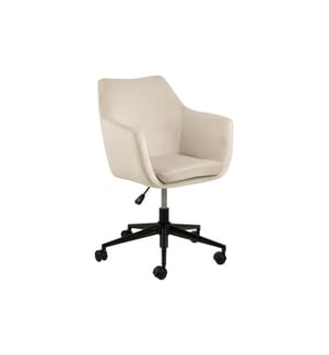AC Design - Bürostuhl Nora, mit Polsterrücken und Armlehnen, Sand