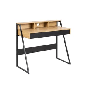 AC Design - Table Reece, Chêne sauvage / noir