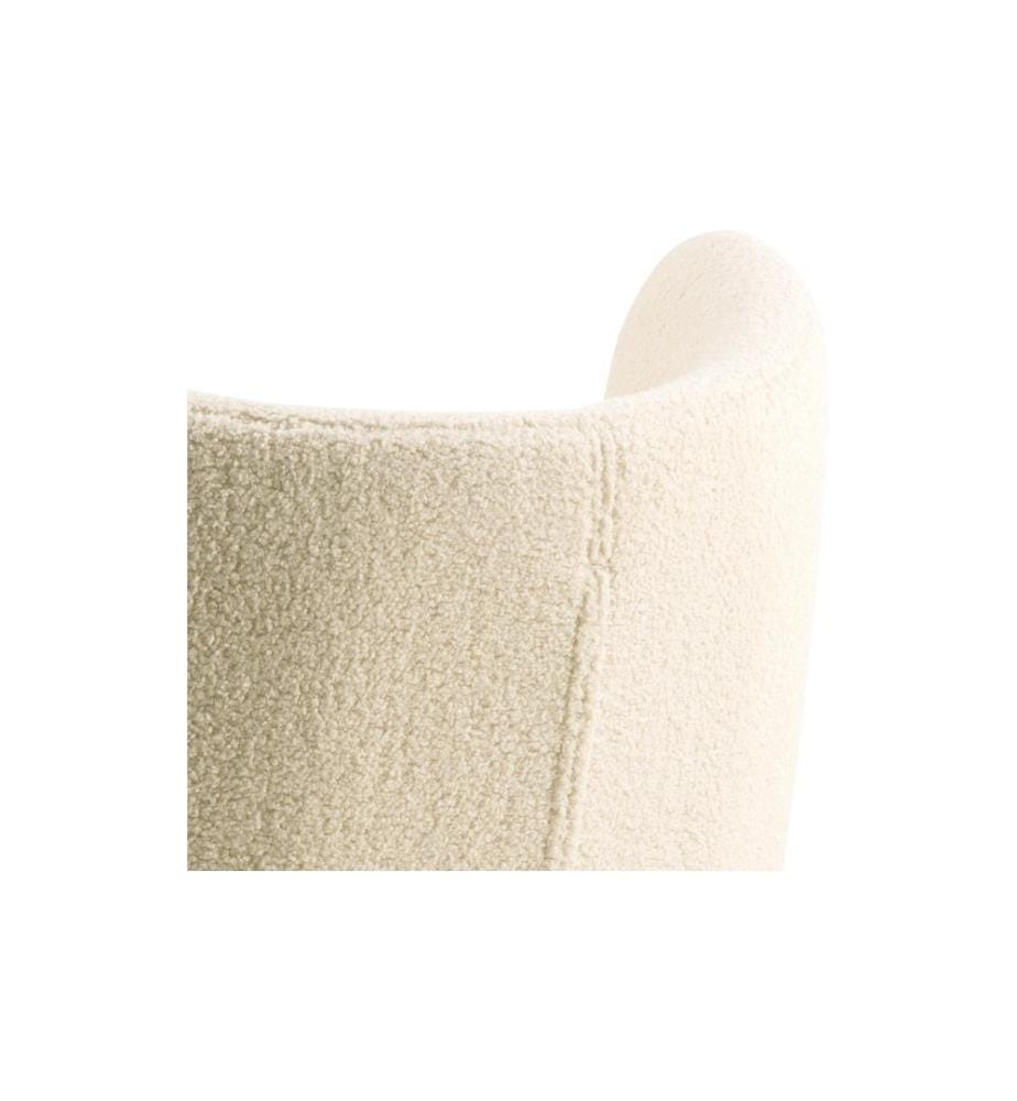 AC Design - Sessel Crosby Holz/Textil, Cream