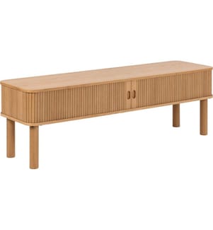 AC Design - TV-Möbel Langley 140 x 40 cm, Braun