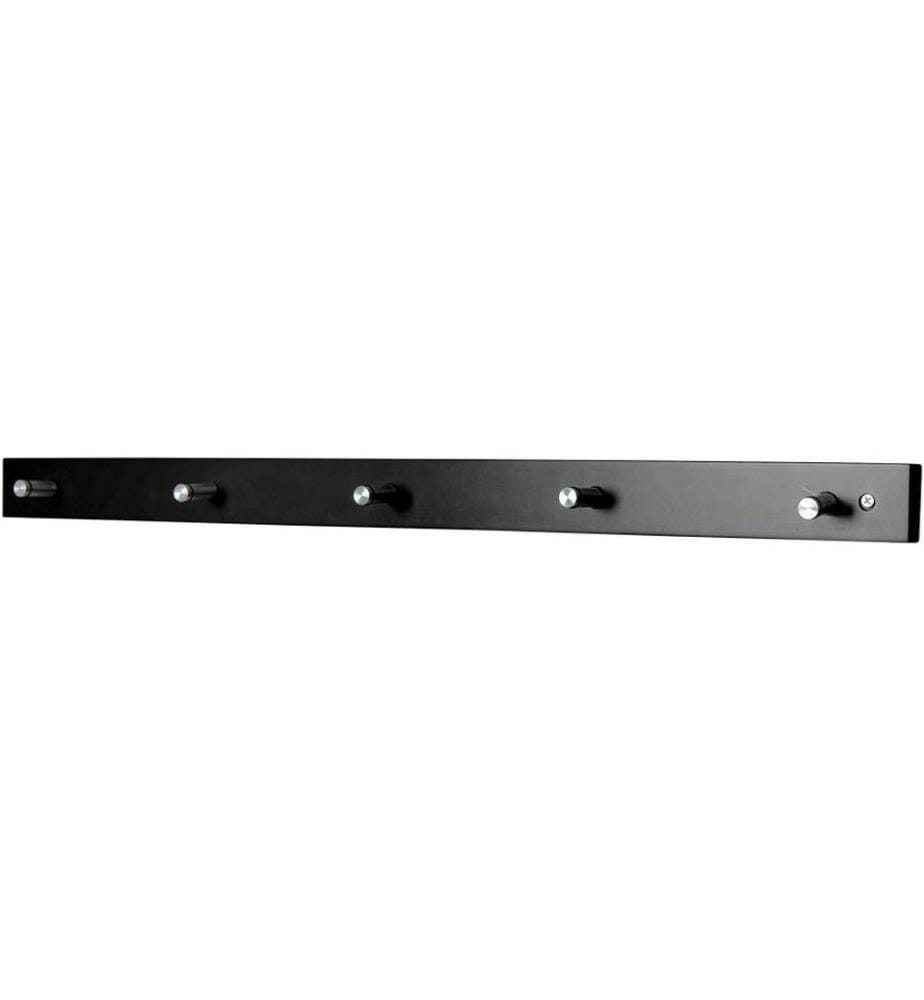 House Nordic - Wandgarderobe Padova 70 cm x 5 cm, Schwarz
